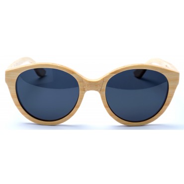 Joyce - Natural Bamboo Sunglasses